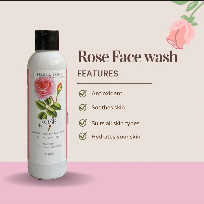 StyleNest - Rose Face Wash